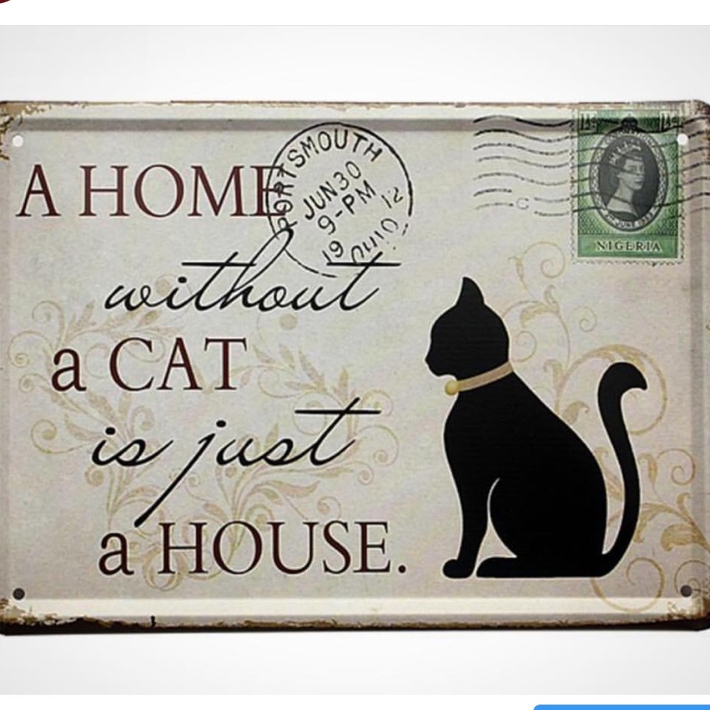 Metal Vintage Sign New
